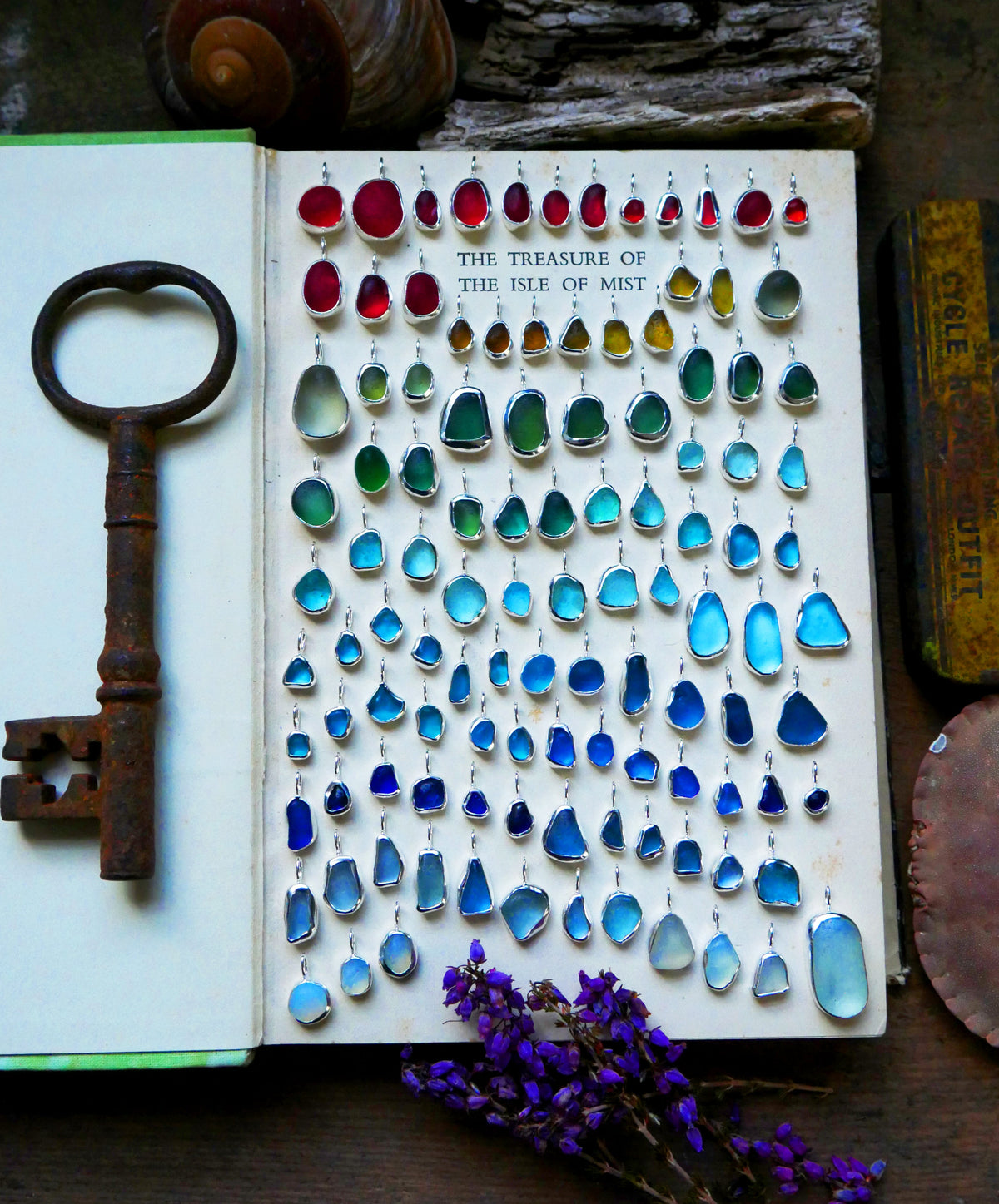 Choose By Sea Glass Colour
